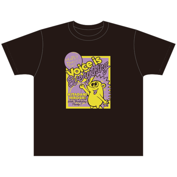 【きただにひろし】56th Birthday Live Tシャツ