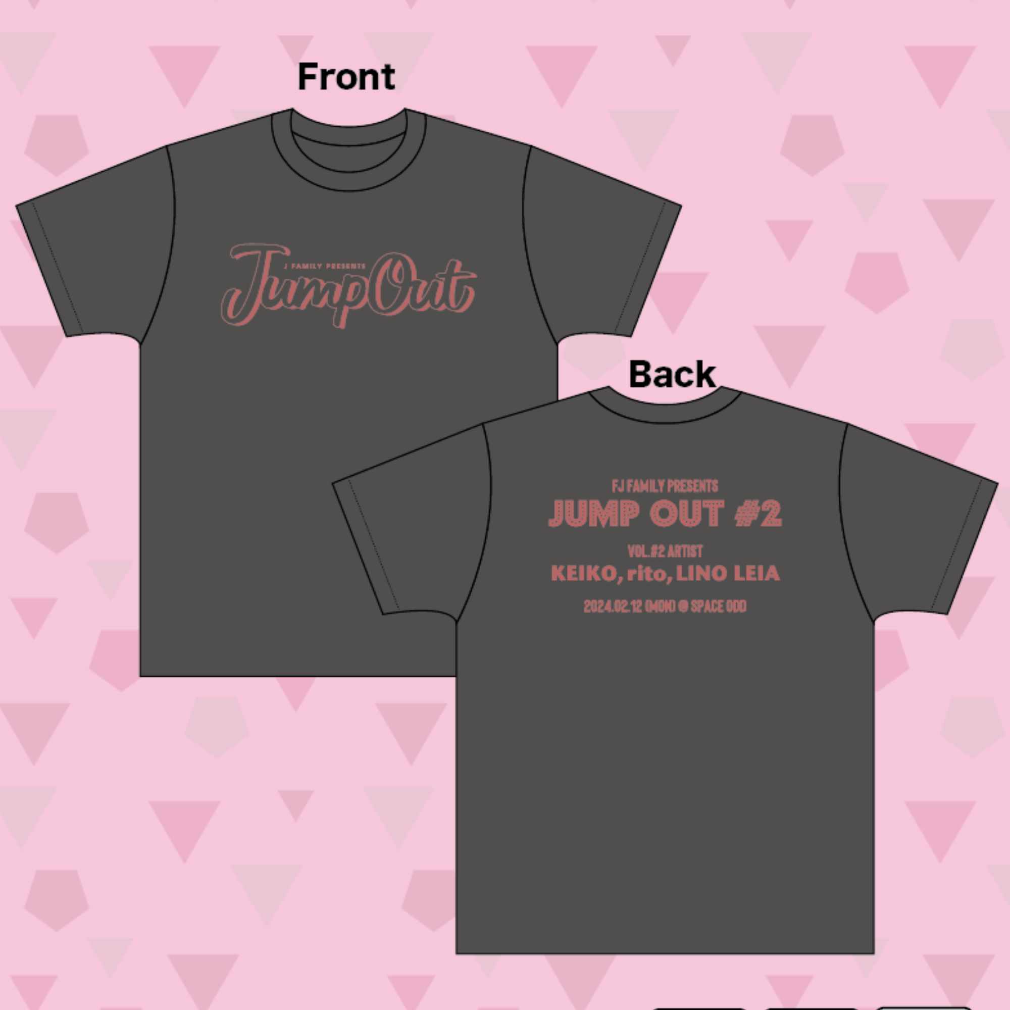 FJ Family presents ～ “ JUMP OUT ” LIVE vol.#2 Tシャツ