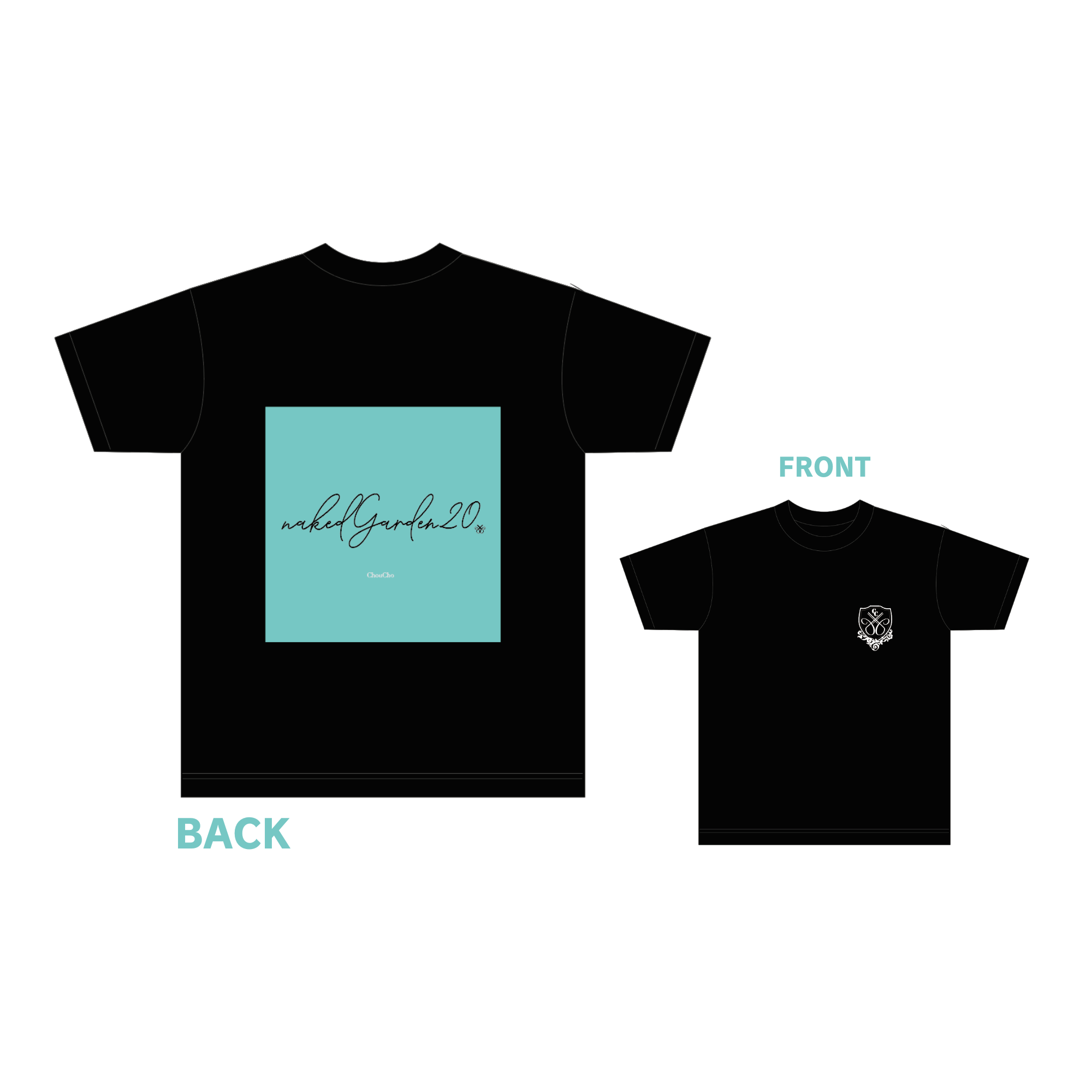 「naked garden」vol.20 Tシャツ