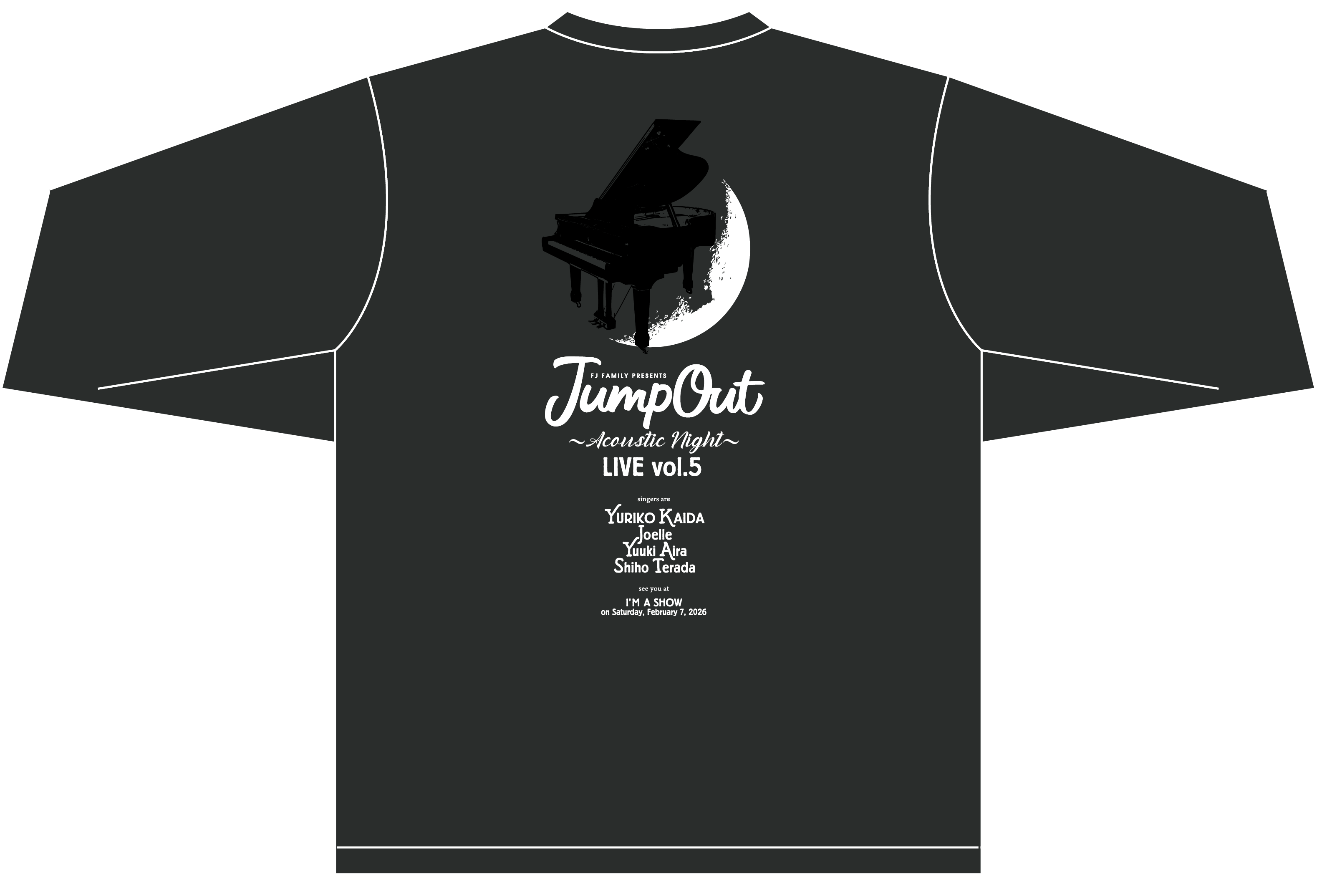 FJ Family presents ～ “ JUMP OUT ” LIVE vol.#5　ロングスリーブTシャツ