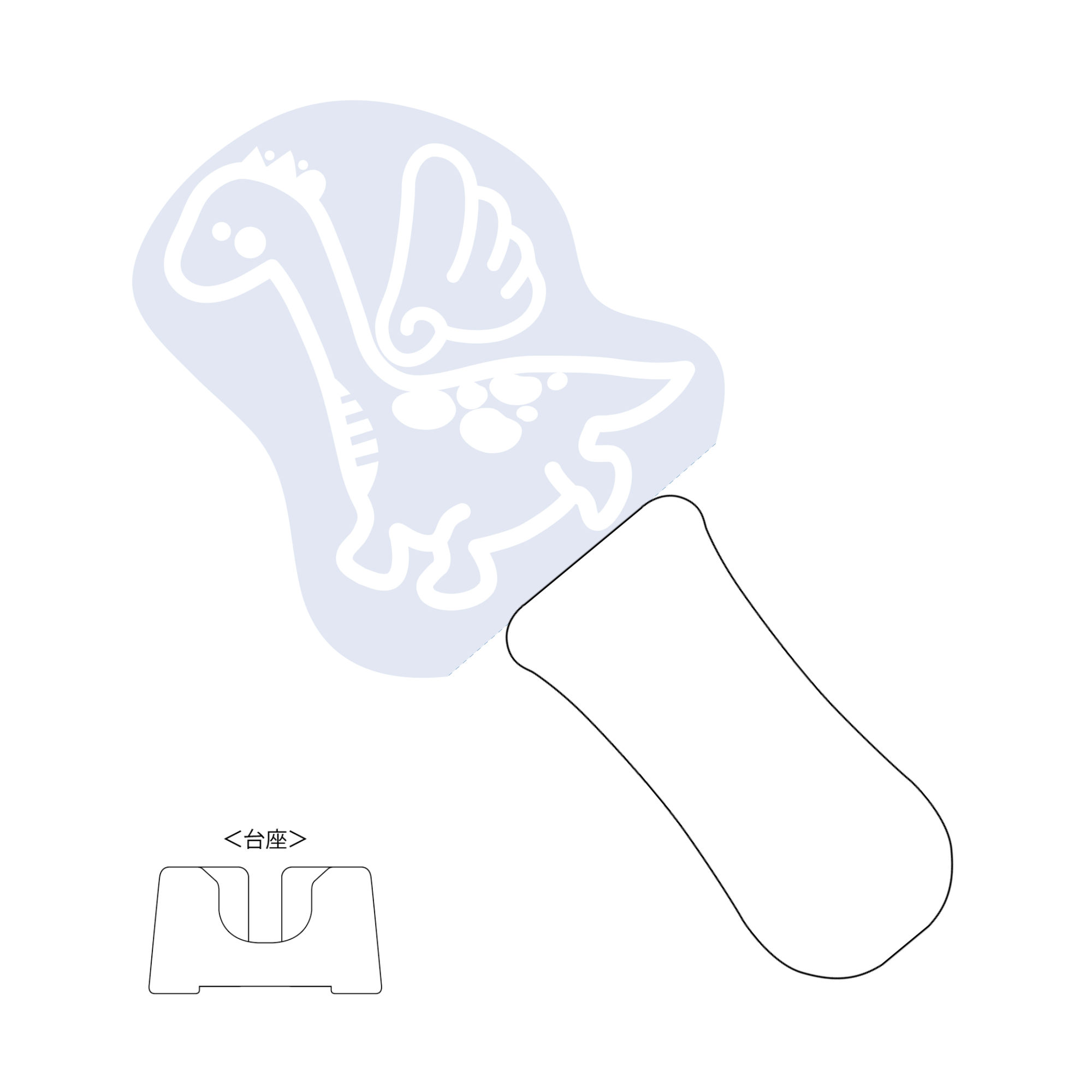 NÄO ザウルス ペンライト