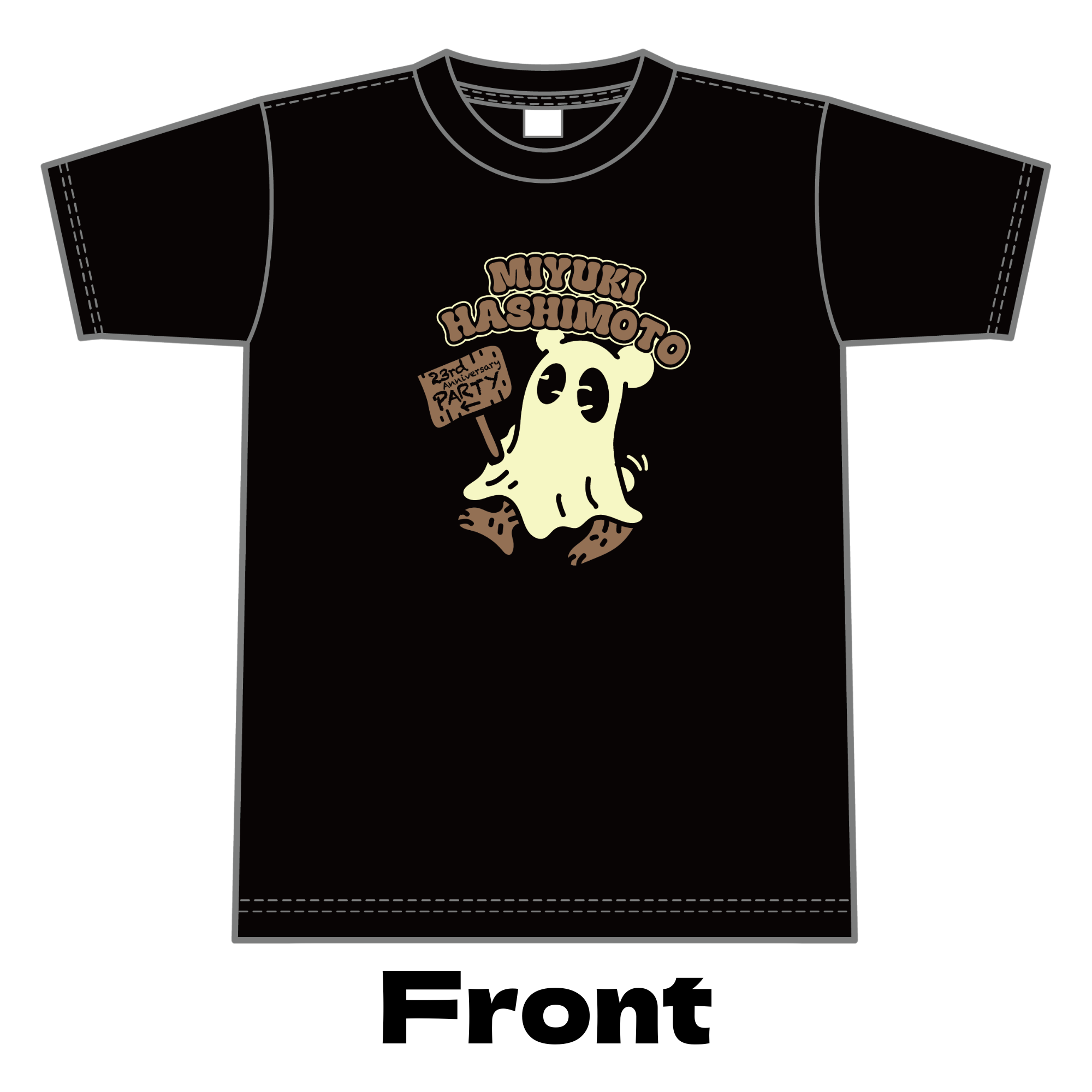 橋本みゆき23周年記念イベント　BIG Tシャツ